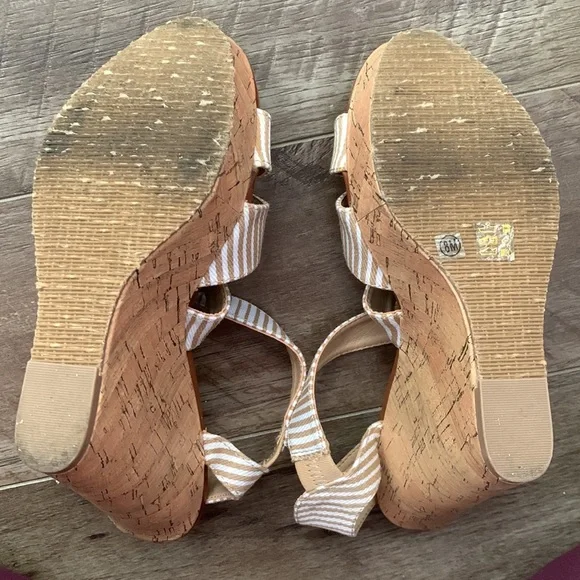 Chinese Laundry 5” cork wedge heels - size 8 - Picture 16 of 16
